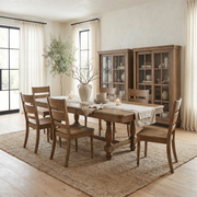 Homestead Haven 7 Piece Trestle Table Set