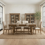 Homestead Haven Opt 5 Piece Trestle Table Set