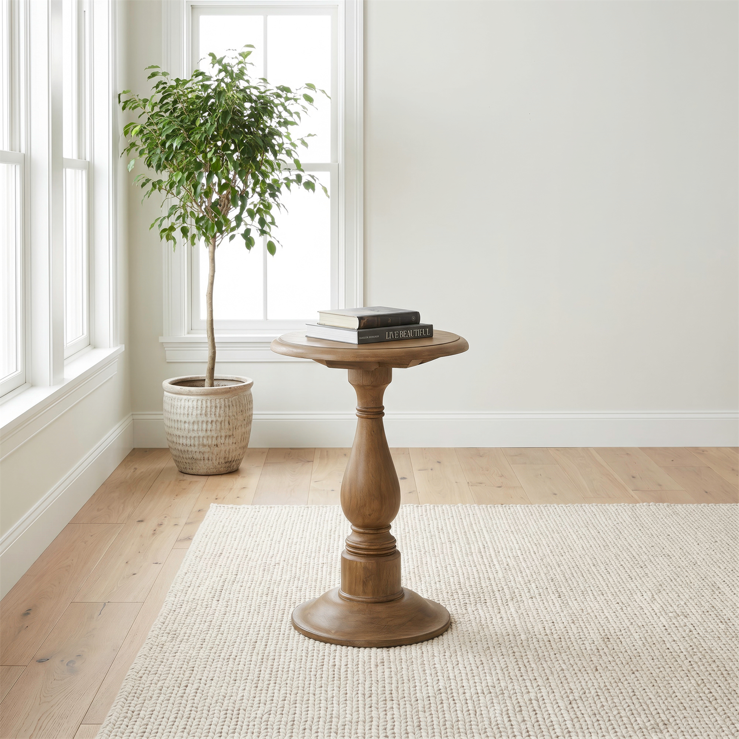 Homestead Haven Round Chairside Table