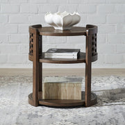 Warren Park Round Chairside Table