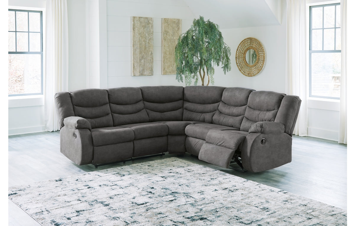Partymate 2-Piece Reclining Sectional