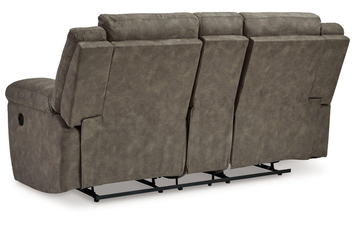 Laresview Reclining Loveseat with Console