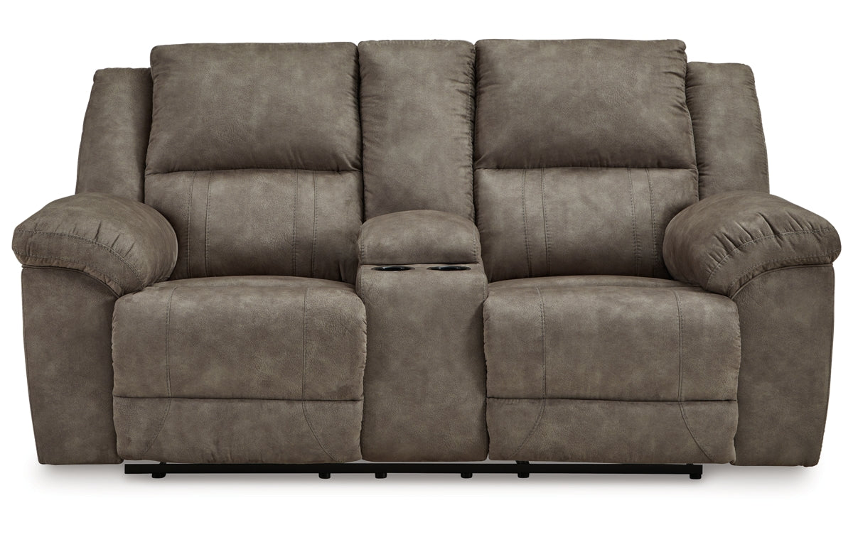 Laresview Reclining Loveseat with Console