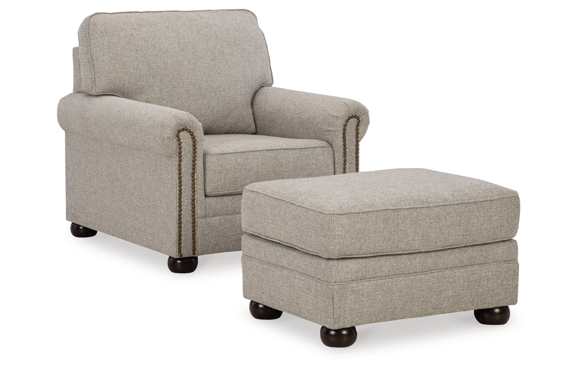 Gaelon Chair and Ottoman