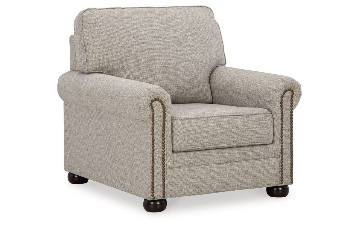 Gaelon Chair and Ottoman