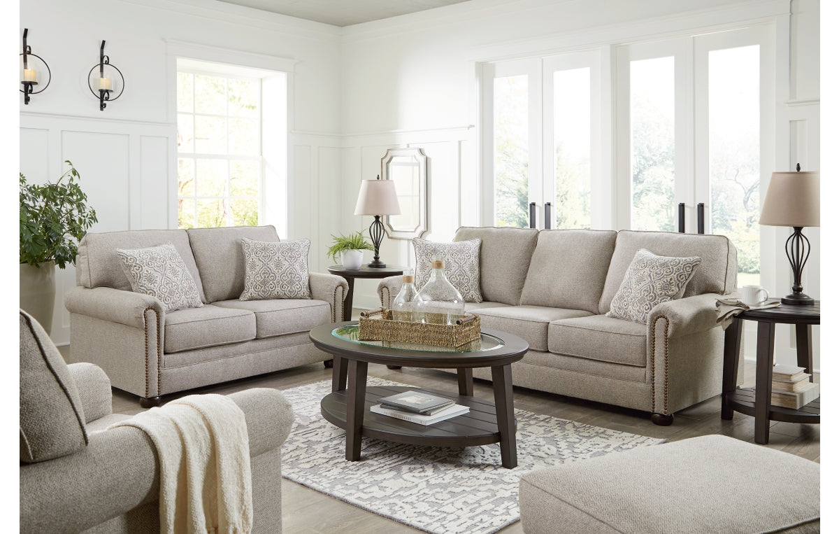 Gaelon Sofa, Loveseat, Chair and Ottoman