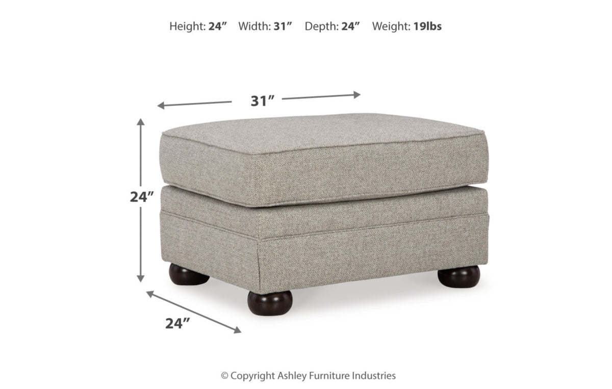 Gaelon Chair and Ottoman