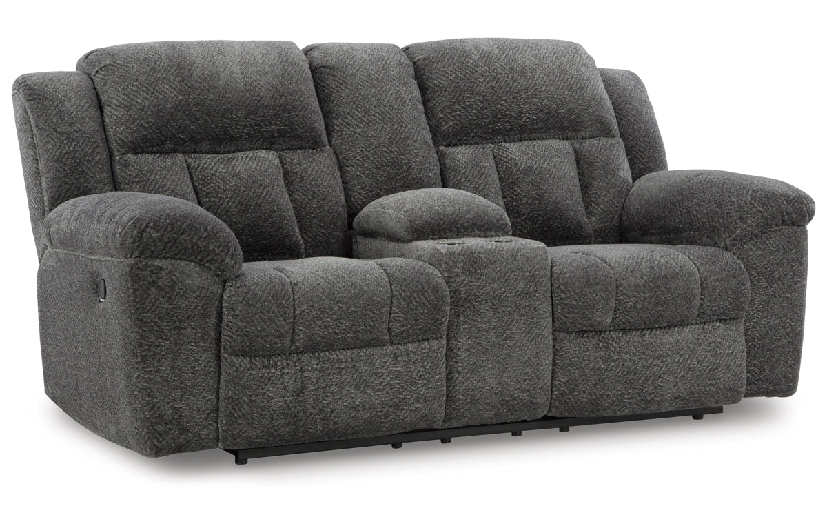 Frohn Reclining Loveseat with Console