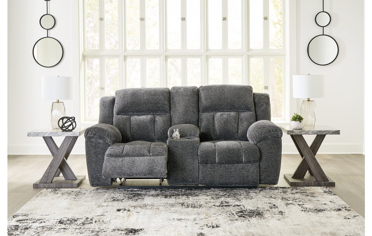 Frohn Reclining Loveseat with Console