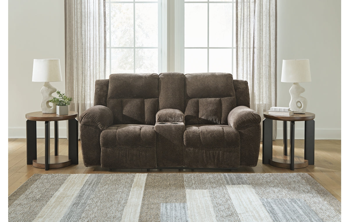 Frohn Reclining Loveseat with Console