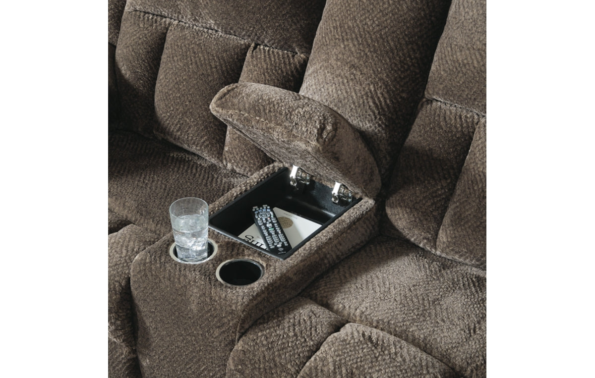 Frohn Reclining Loveseat with Console