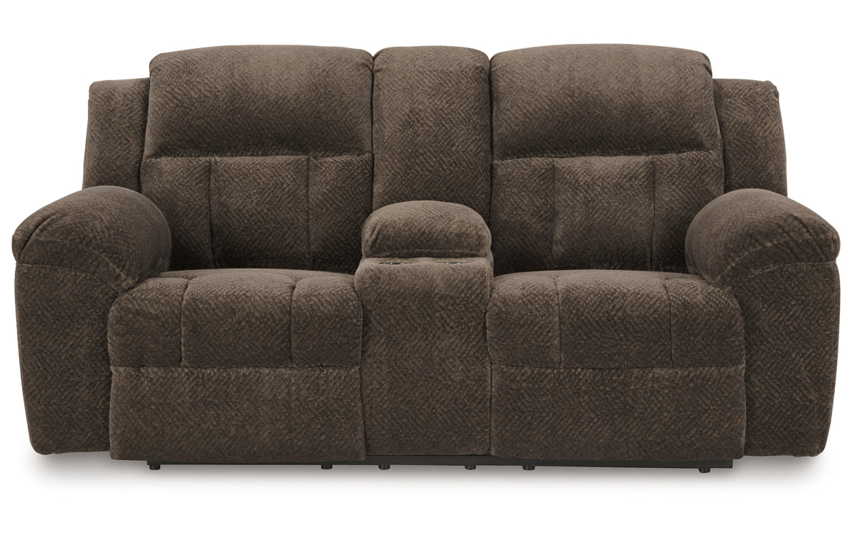 Frohn Reclining Loveseat with Console