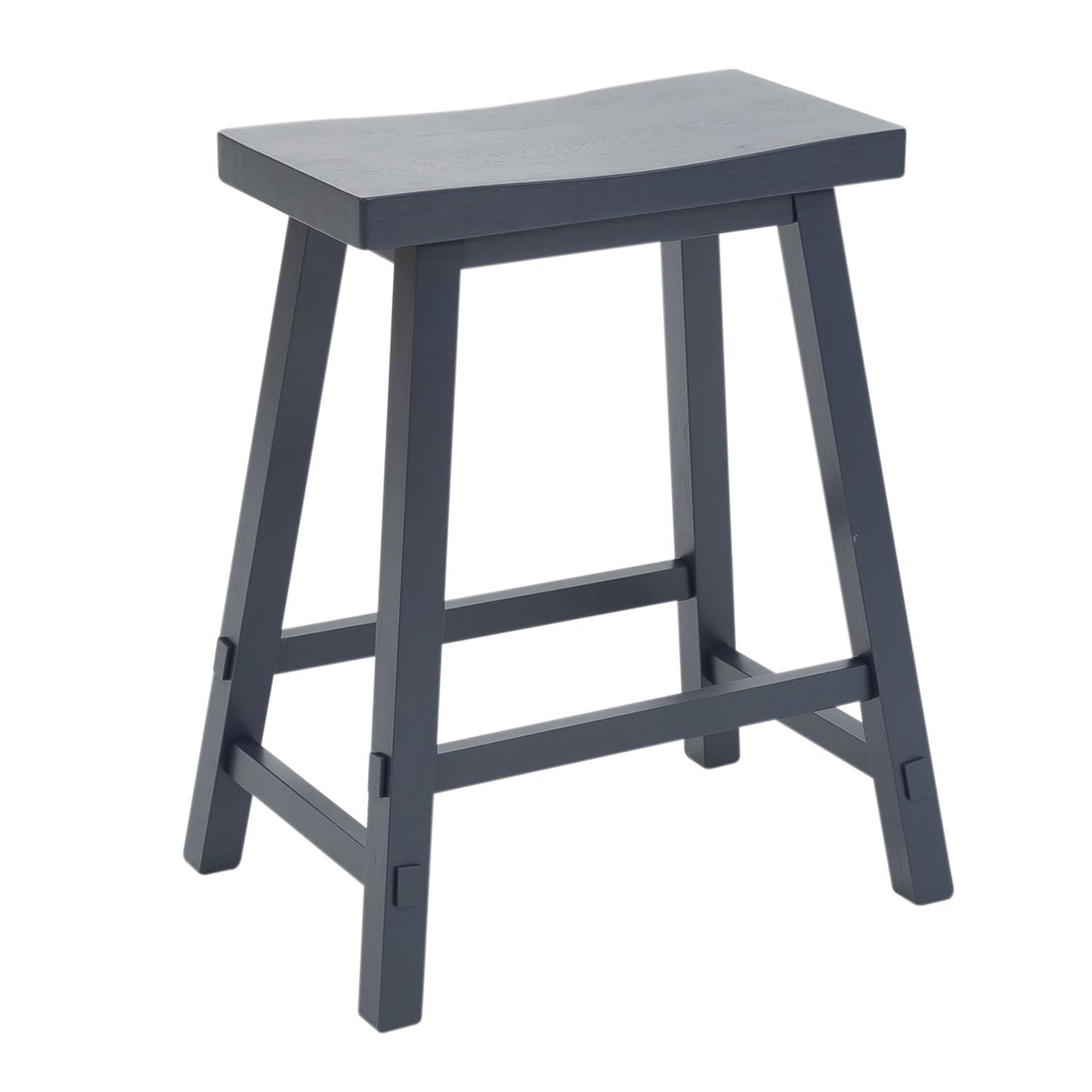 Creations 24 Inch Sawhorse Counter Stool- Navy