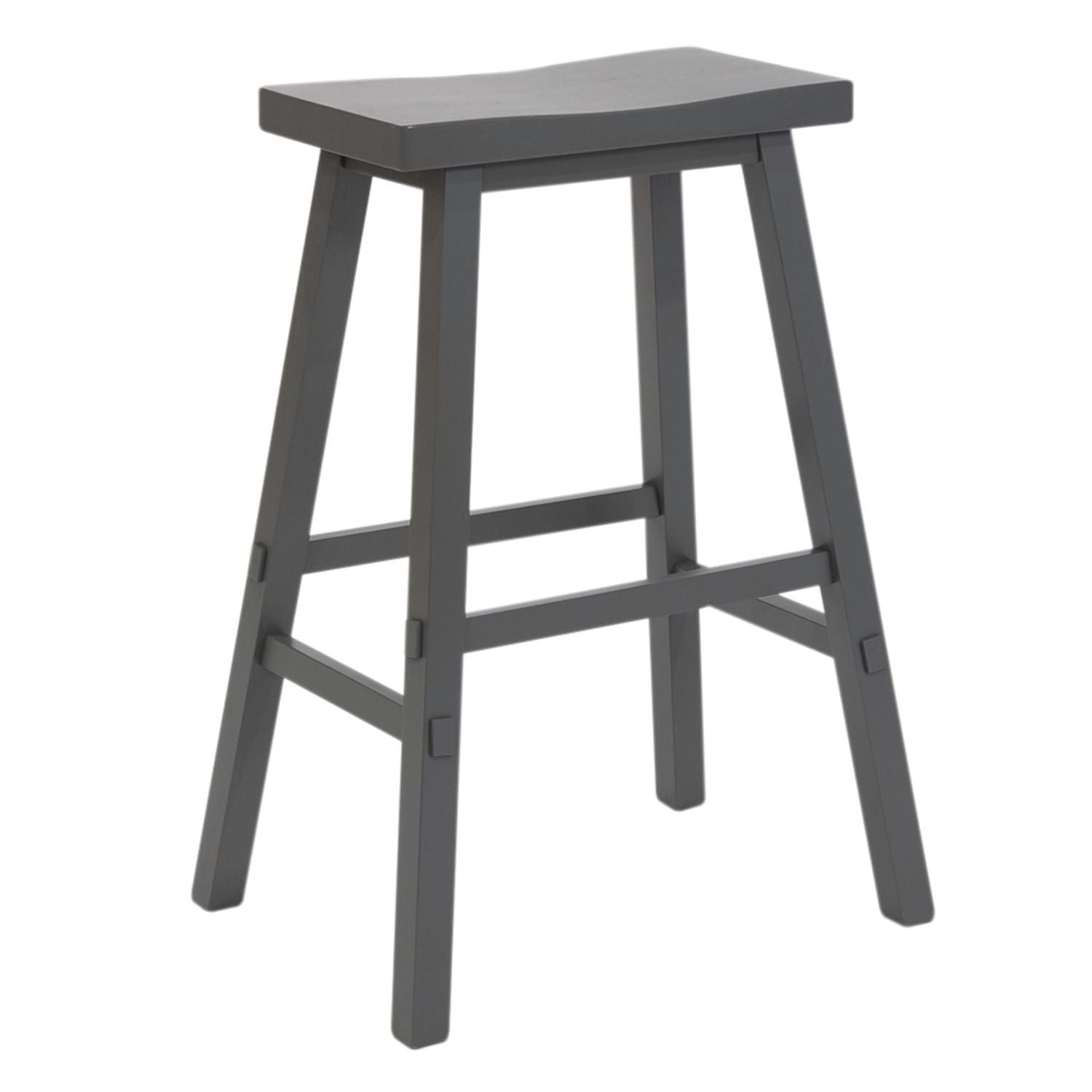 Creations 30 Inch Sawhorse Stool- Gray