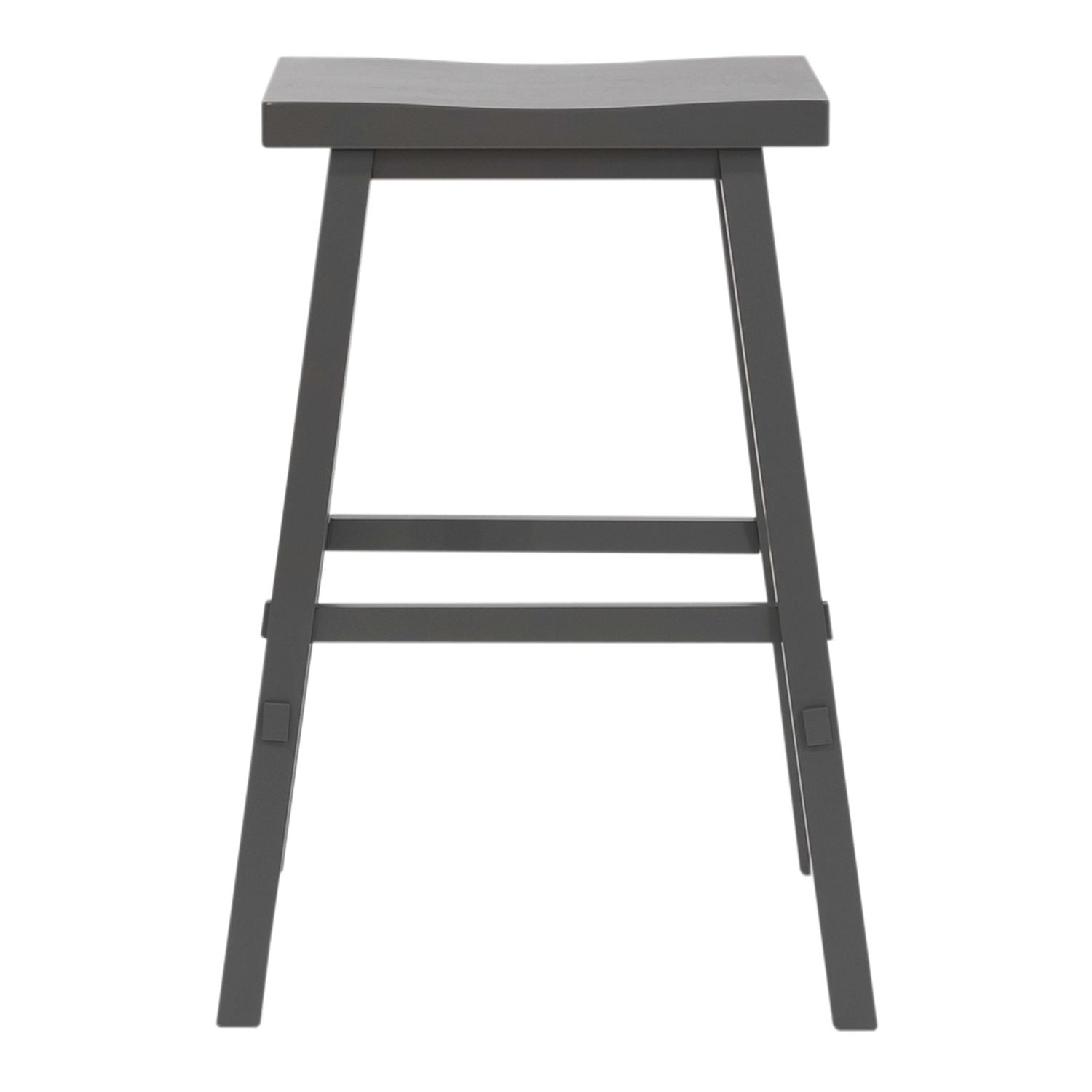 Creations 30 Inch Sawhorse Stool- Gray