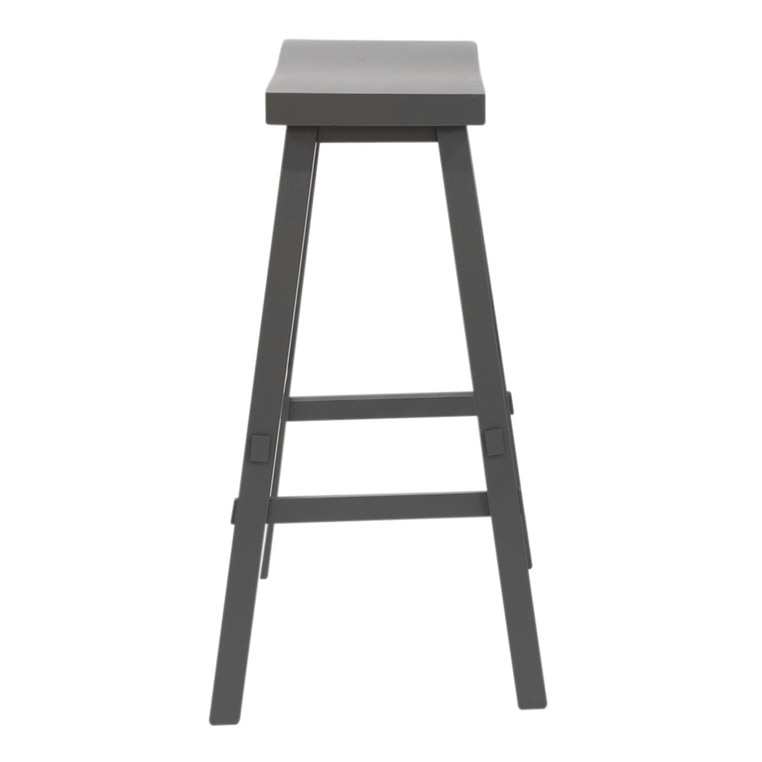 Creations 30 Inch Sawhorse Stool- Gray