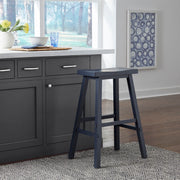 Creations 30 Inch Sawhorse Stool- Navy