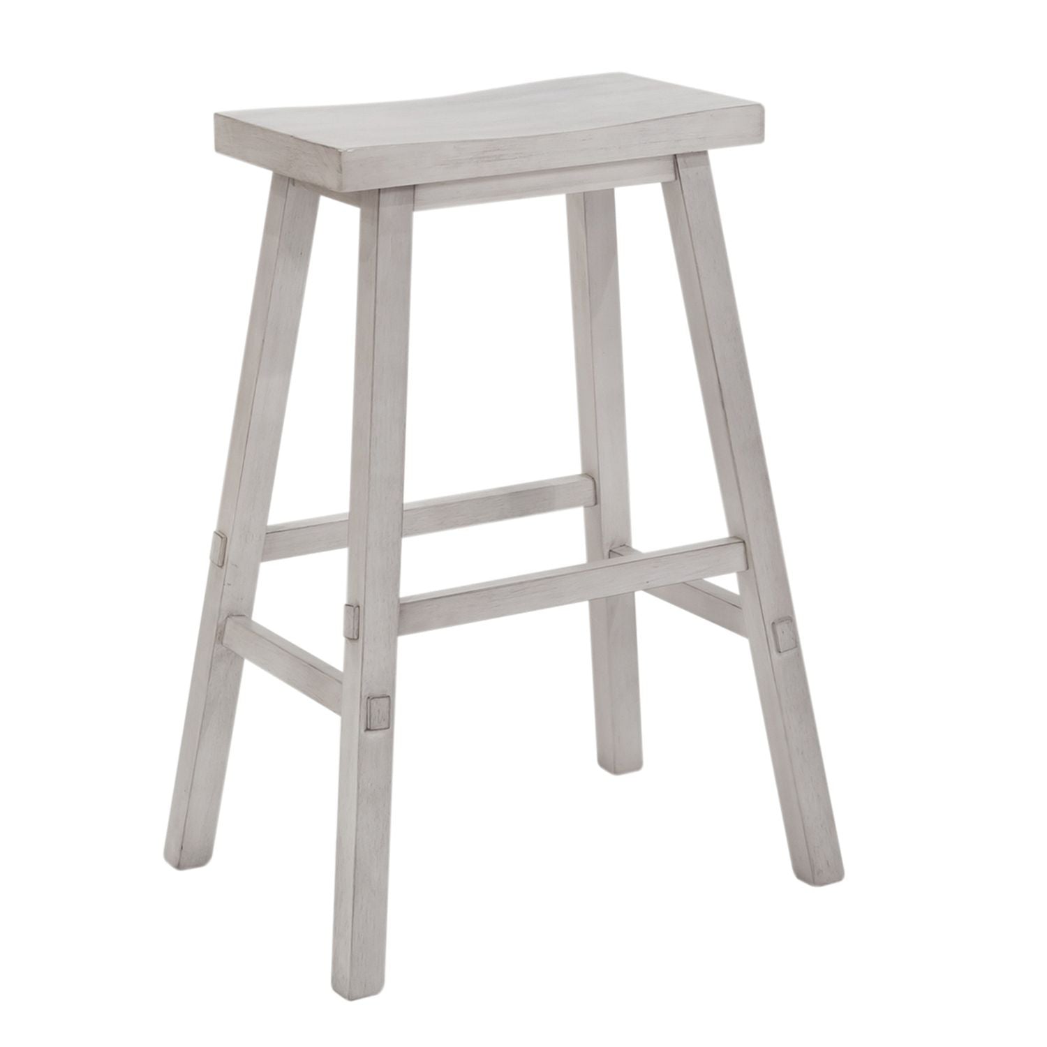 Creations 30 Inch Sawhorse Stool- White