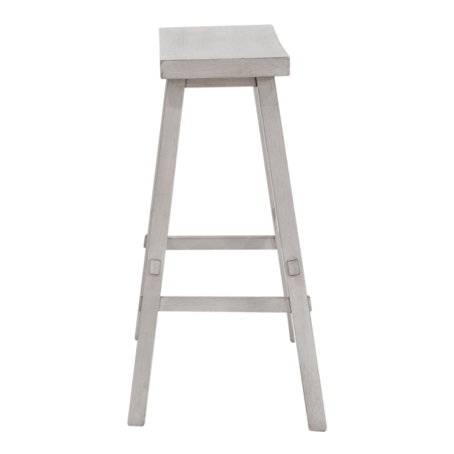 Creations 30 Inch Sawhorse Stool- White