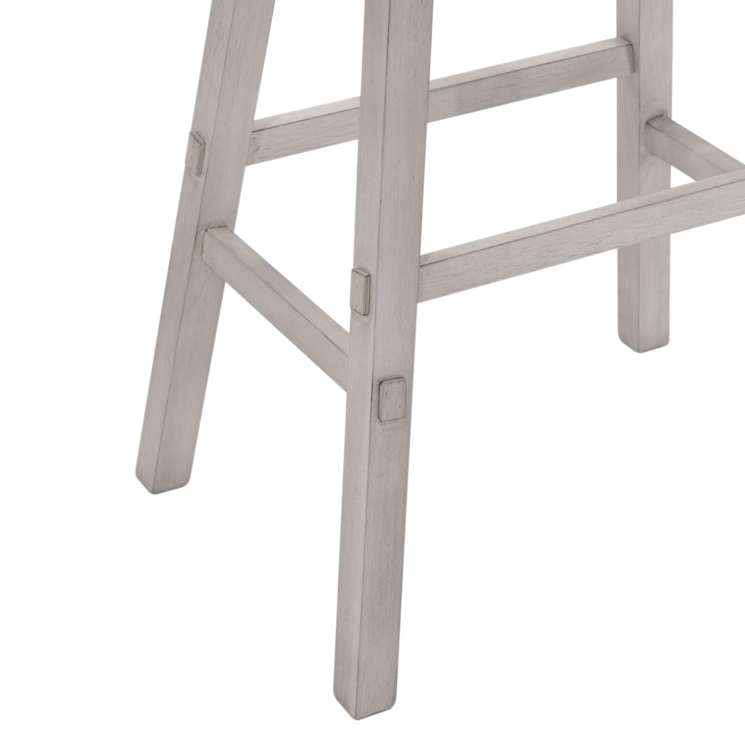 Creations 30 Inch Sawhorse Stool- White