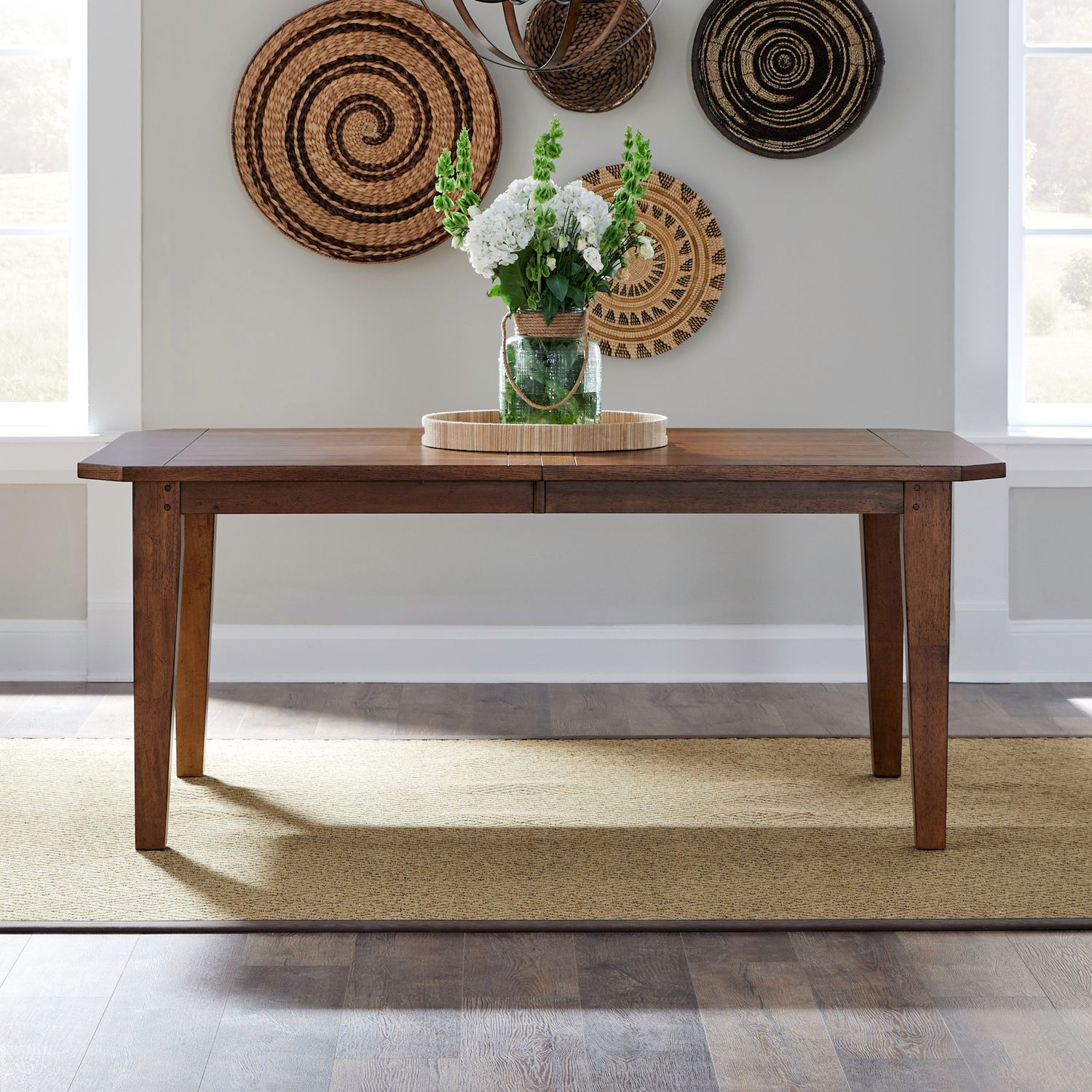 Hearthstone Ridge Rectangular Leg Table