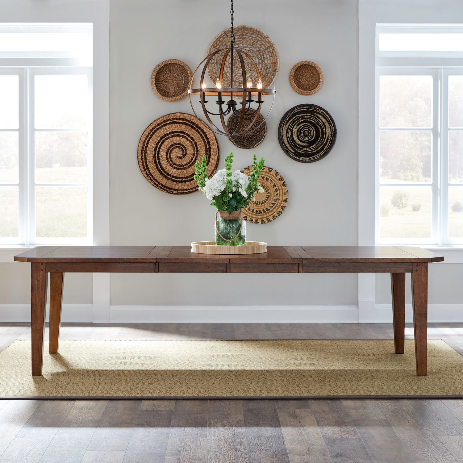 Hearthstone Ridge Rectangular Leg Table