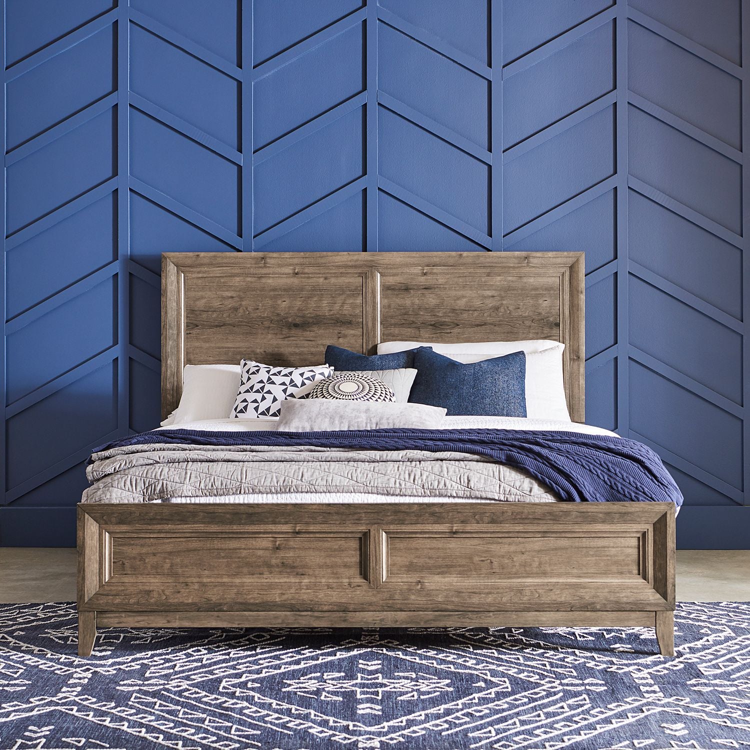 Ridgecrest King California Panel Bed