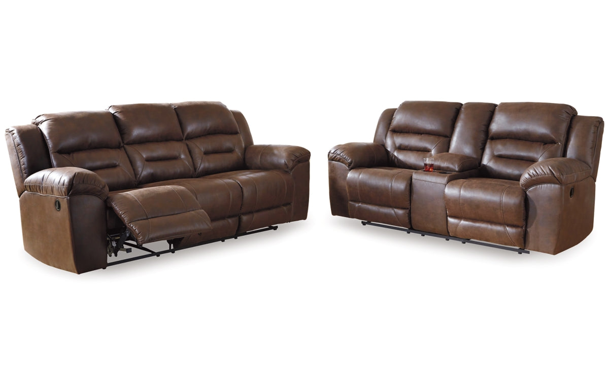 Stoneland Sofa and Loveseat