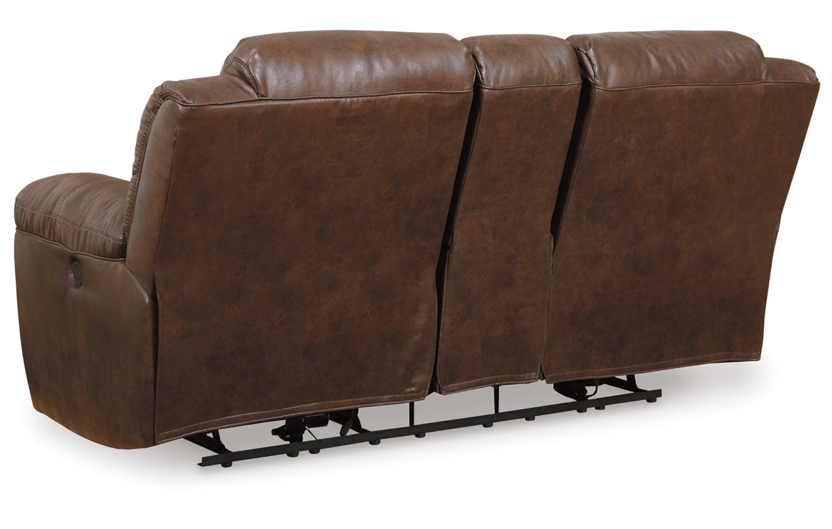 Stoneland Reclining Loveseat with Console