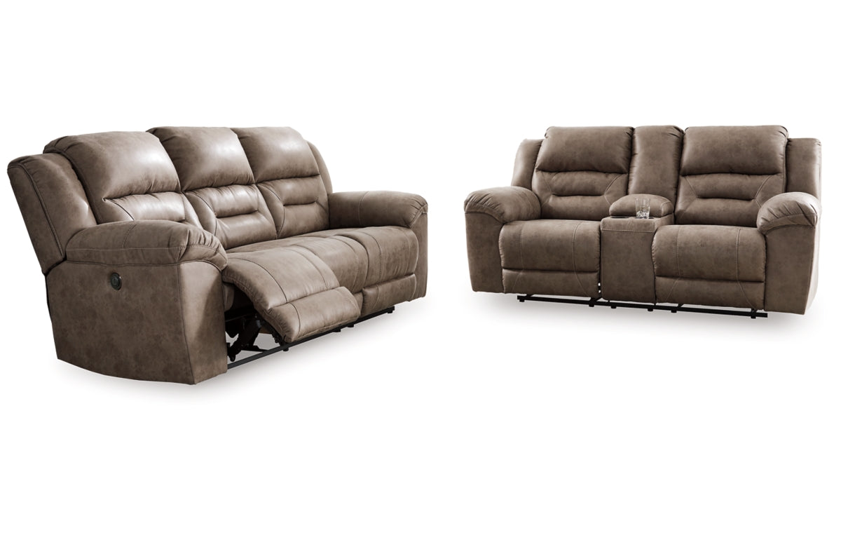 Stoneland Sofa and Loveseat