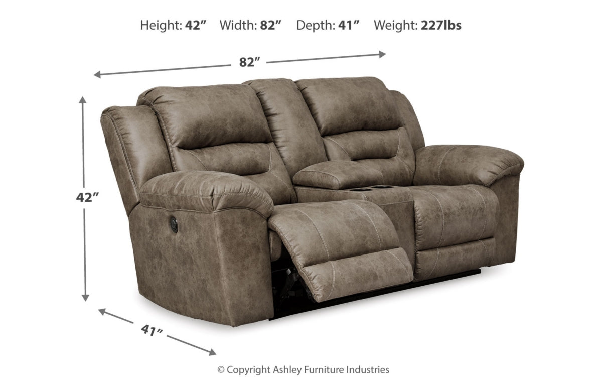Stoneland Sofa, Loveseat and Recliner