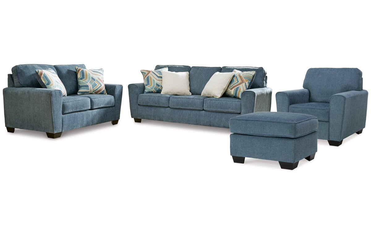 Cashton Sofa, Loveseat, Chair and Ottoman