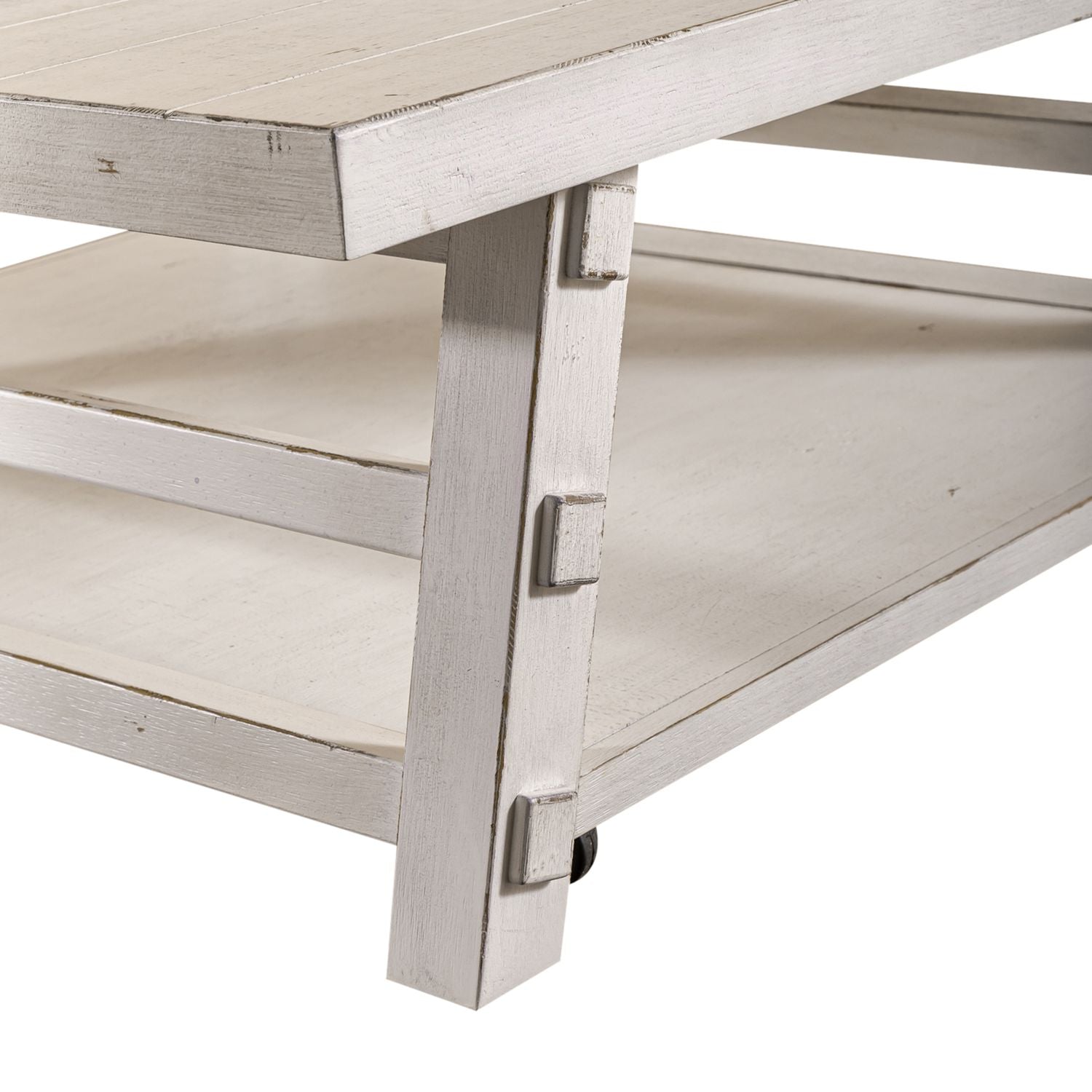 Modern Farmhouse Oversized Square Cocktail Table