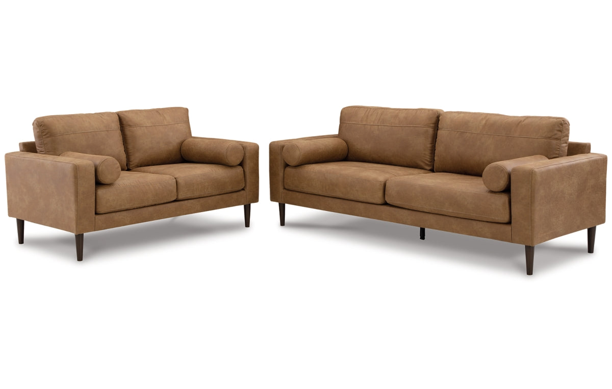 Telora Sofa and Loveseat