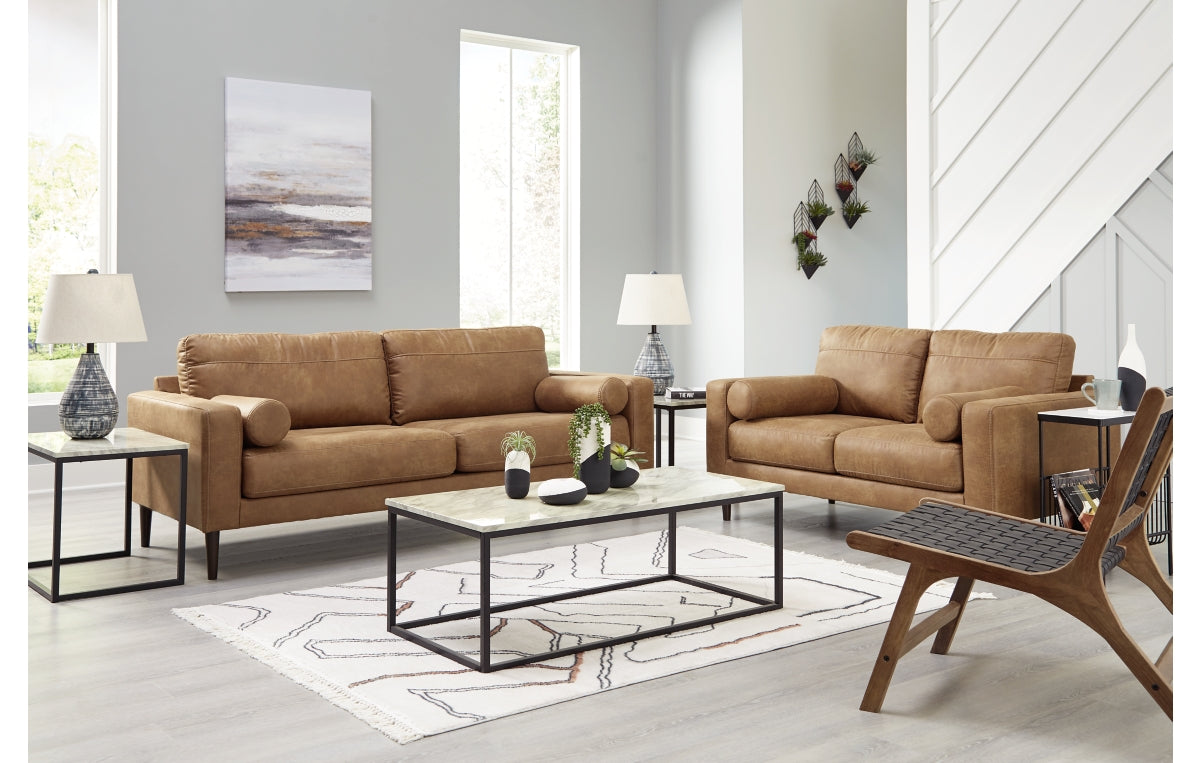 Telora Sofa and Loveseat
