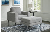 Hazela Chair and Ottoman