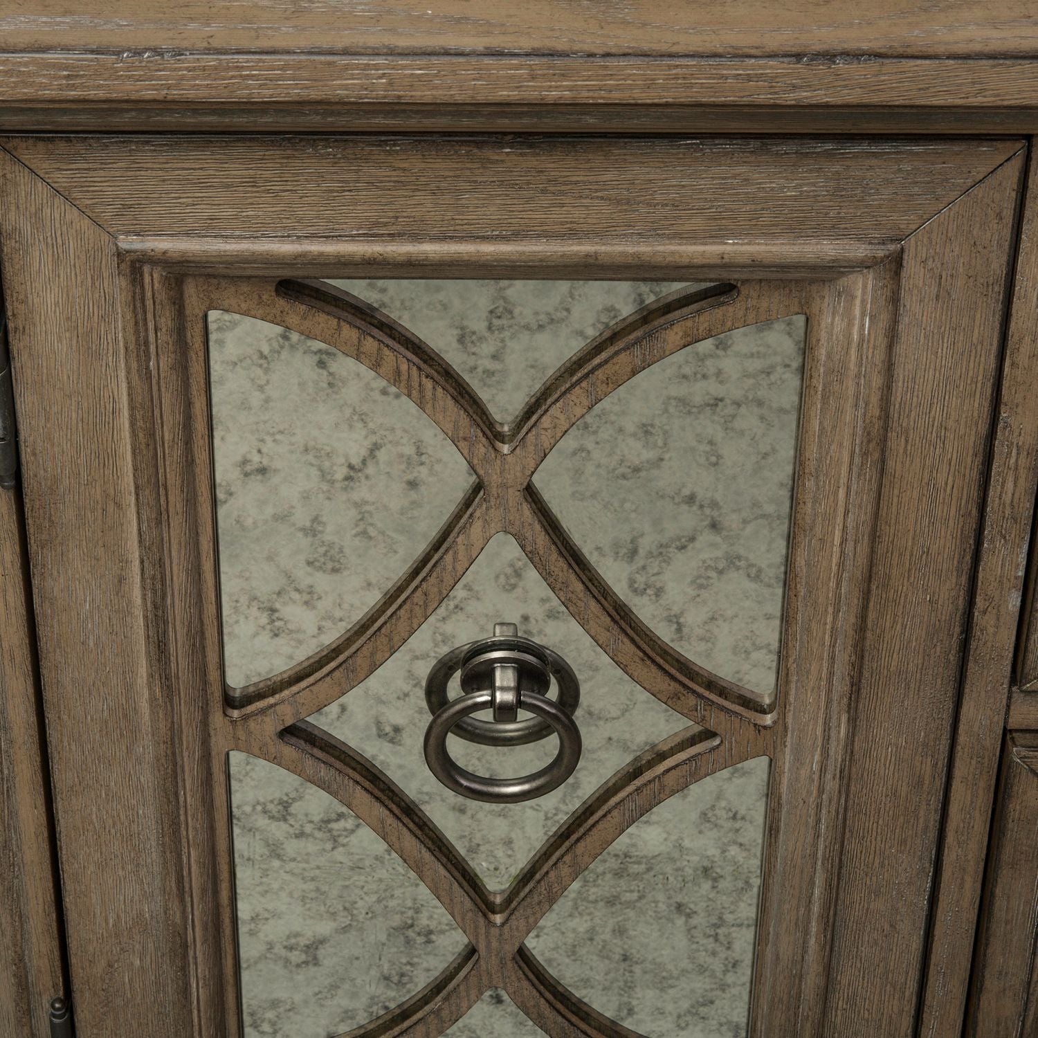 Simply Elegant Credenza & Hutch Set
