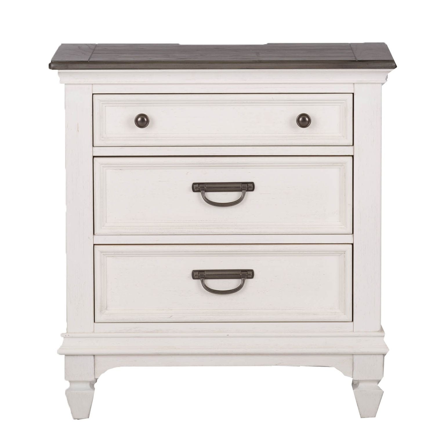 Allyson Park King California Panel Bed, Dresser & Mirror, Chest, Nightstand
