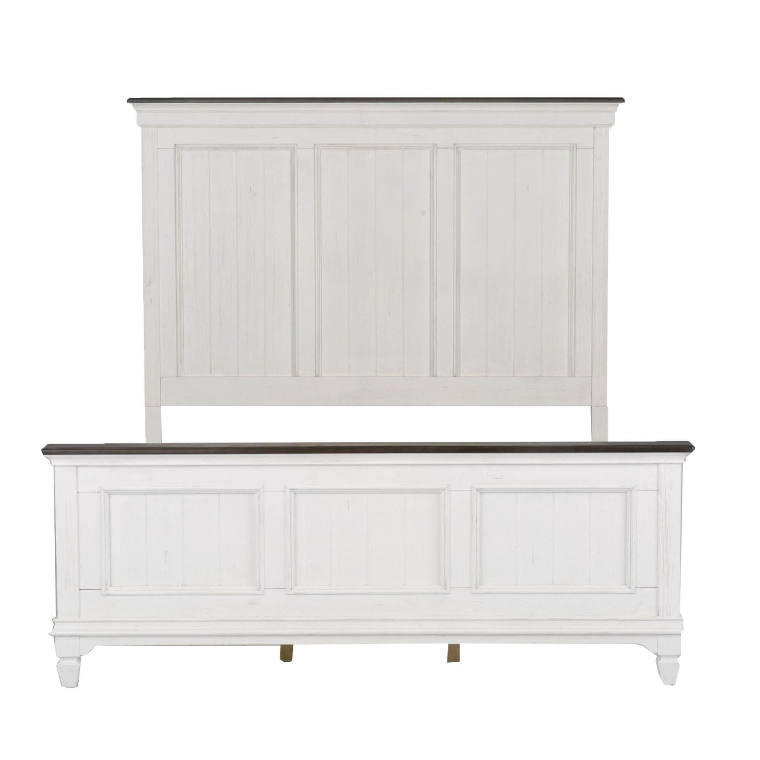 Allyson Park King Panel Bed, Dresser & Mirror, Chest, Nightstand