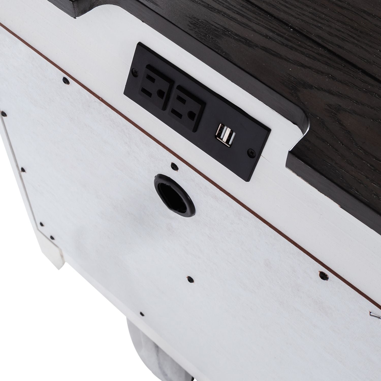 Allyson Park 2 Drawer Nightstand with Charging Station