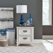 Allyson Park 2 Drawer Nightstand with Charging Station