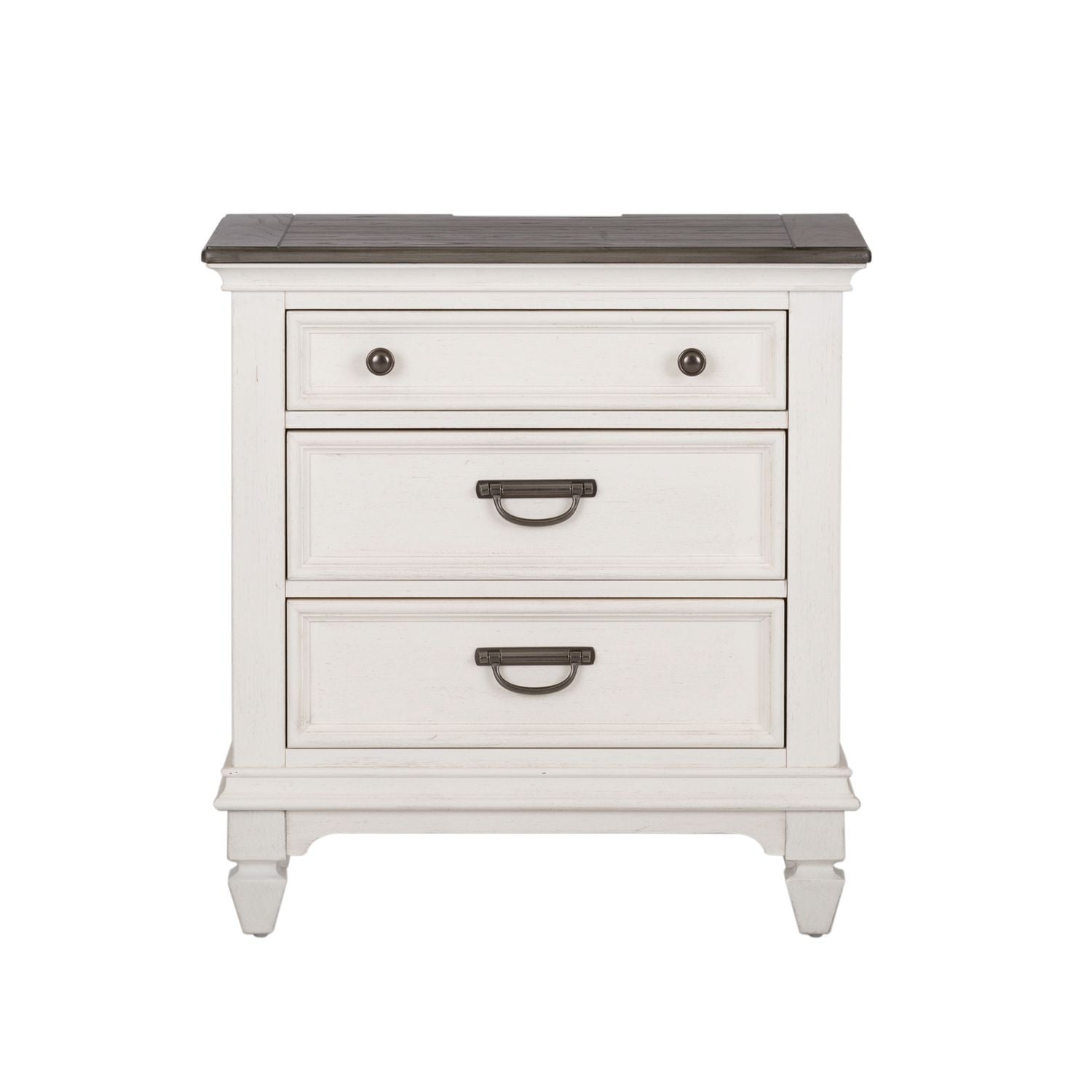 Allyson Park Nightstand with Charging Station