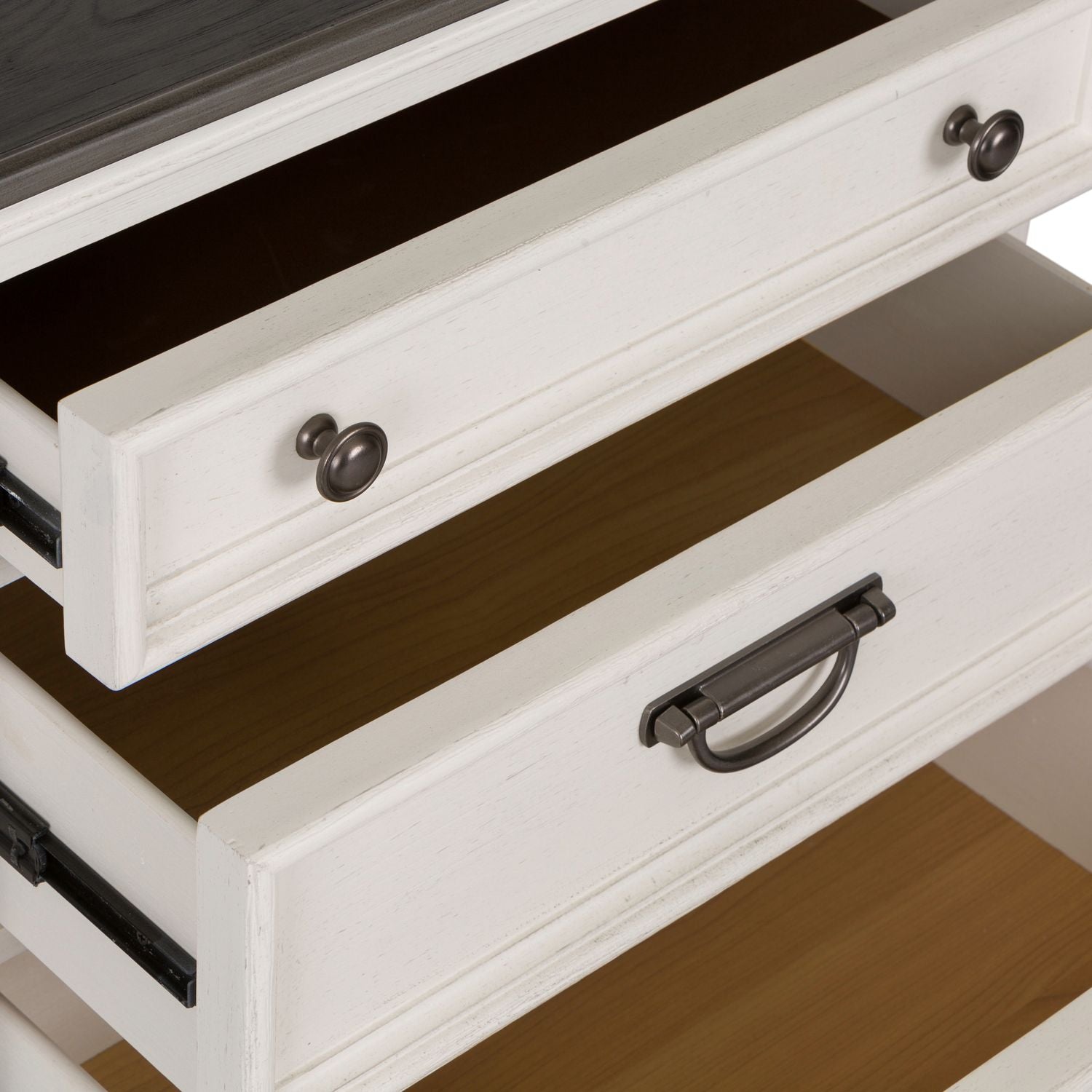 Allyson Park Nightstand with Charging Station