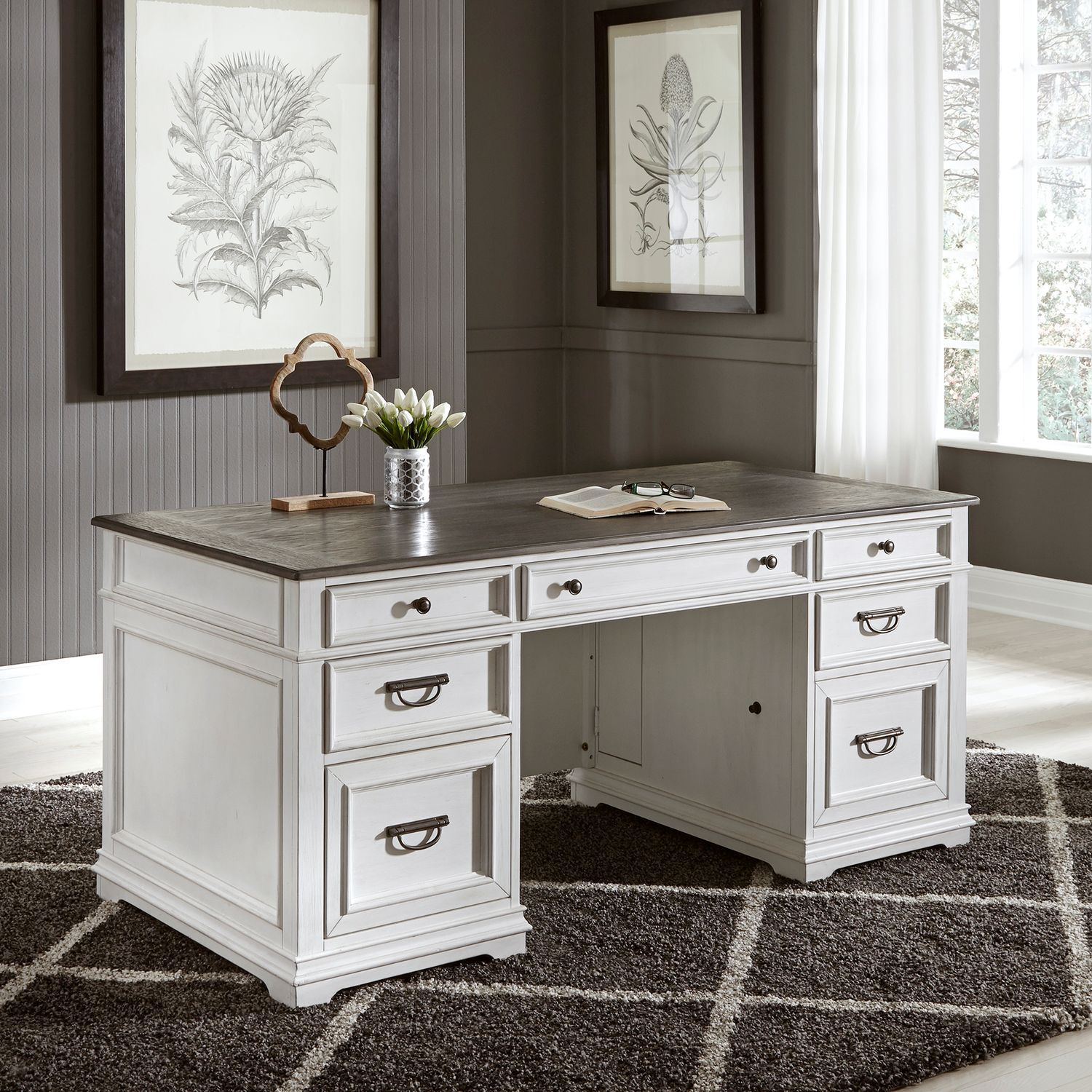 Allyson Park Jr. Executive Desk Base
