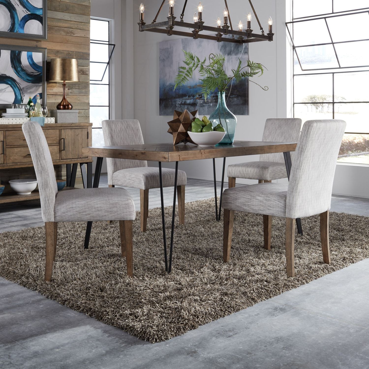 Horizons 5 Piece Rectangular Table Set