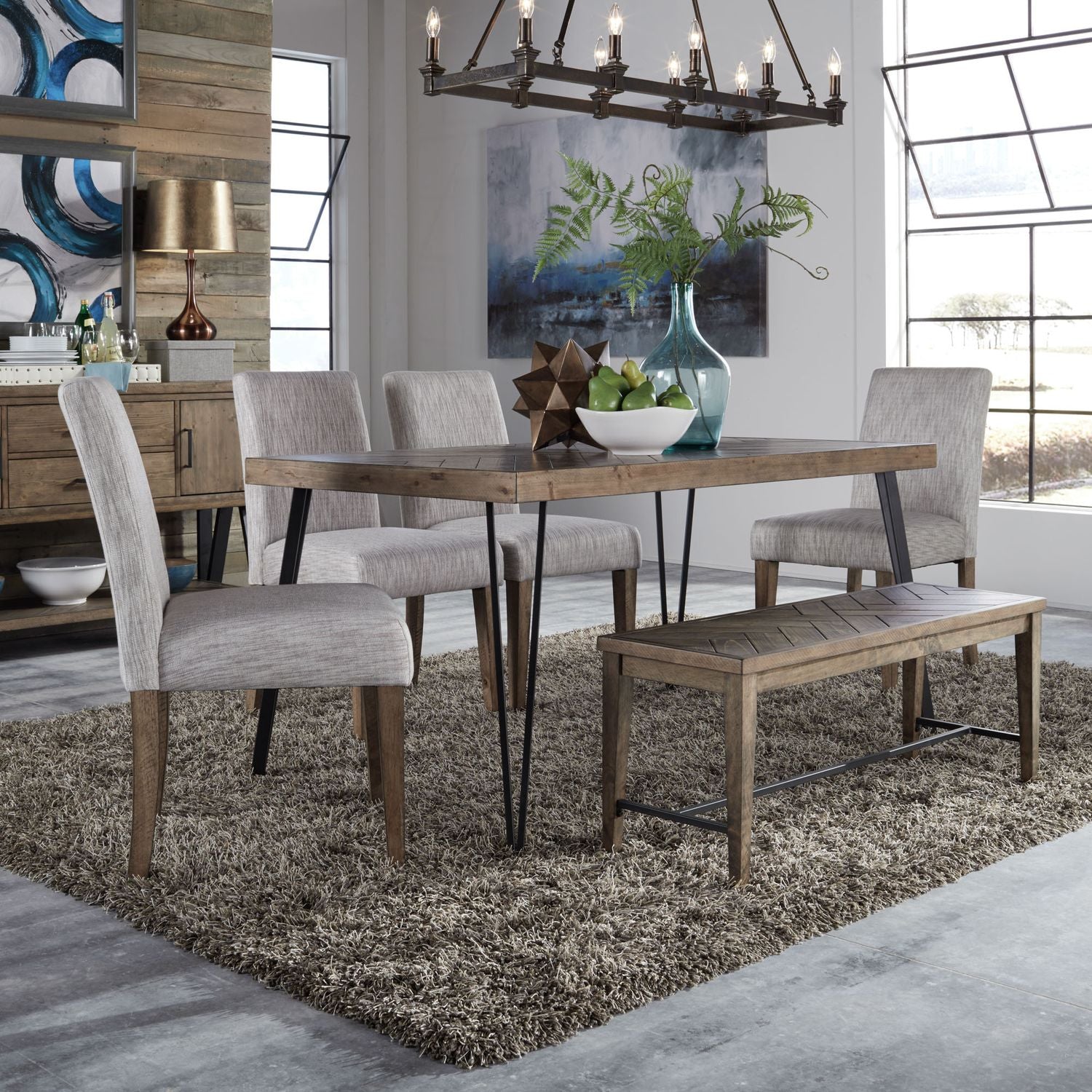 Horizons Rectangular Leg Table