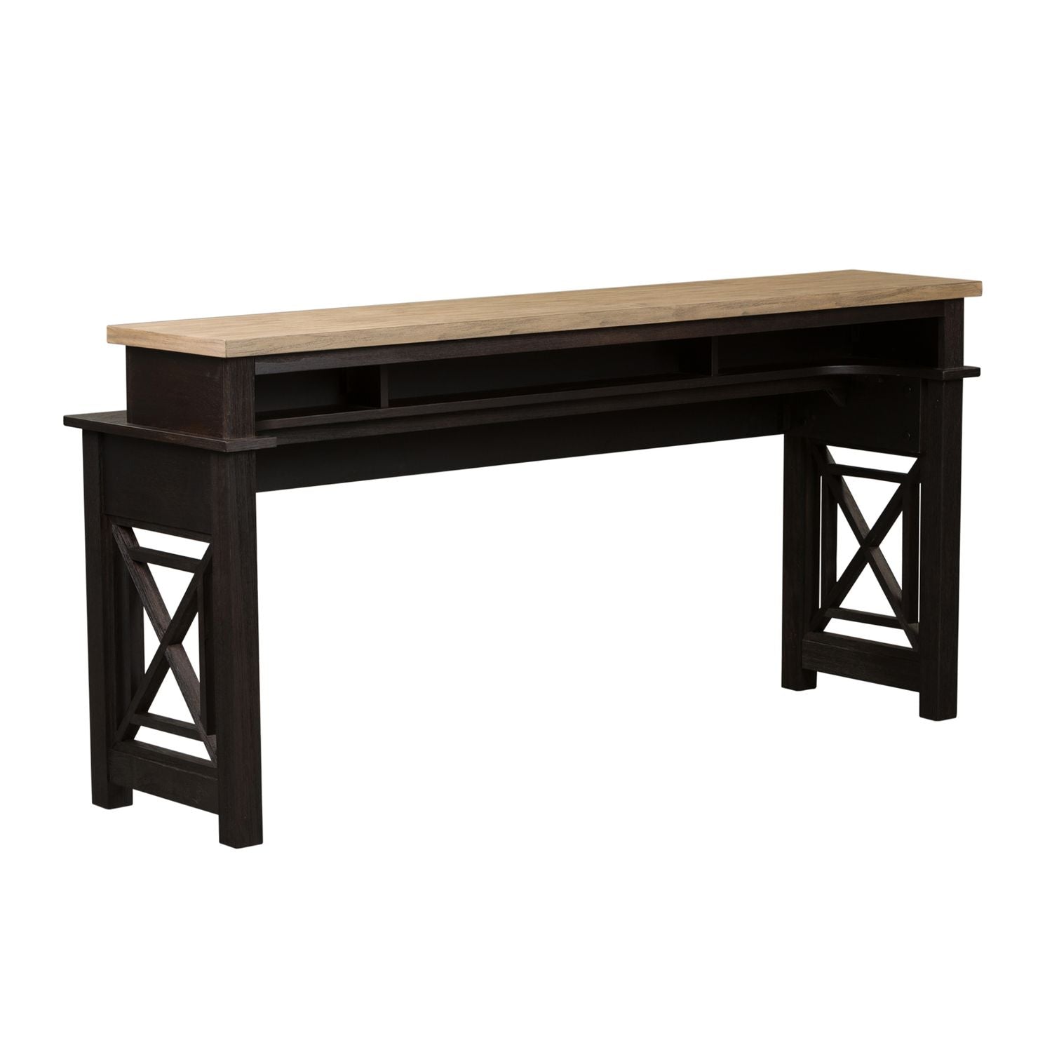 Heatherbrook 4 Piece Console Set (1-Console 3-Stools)