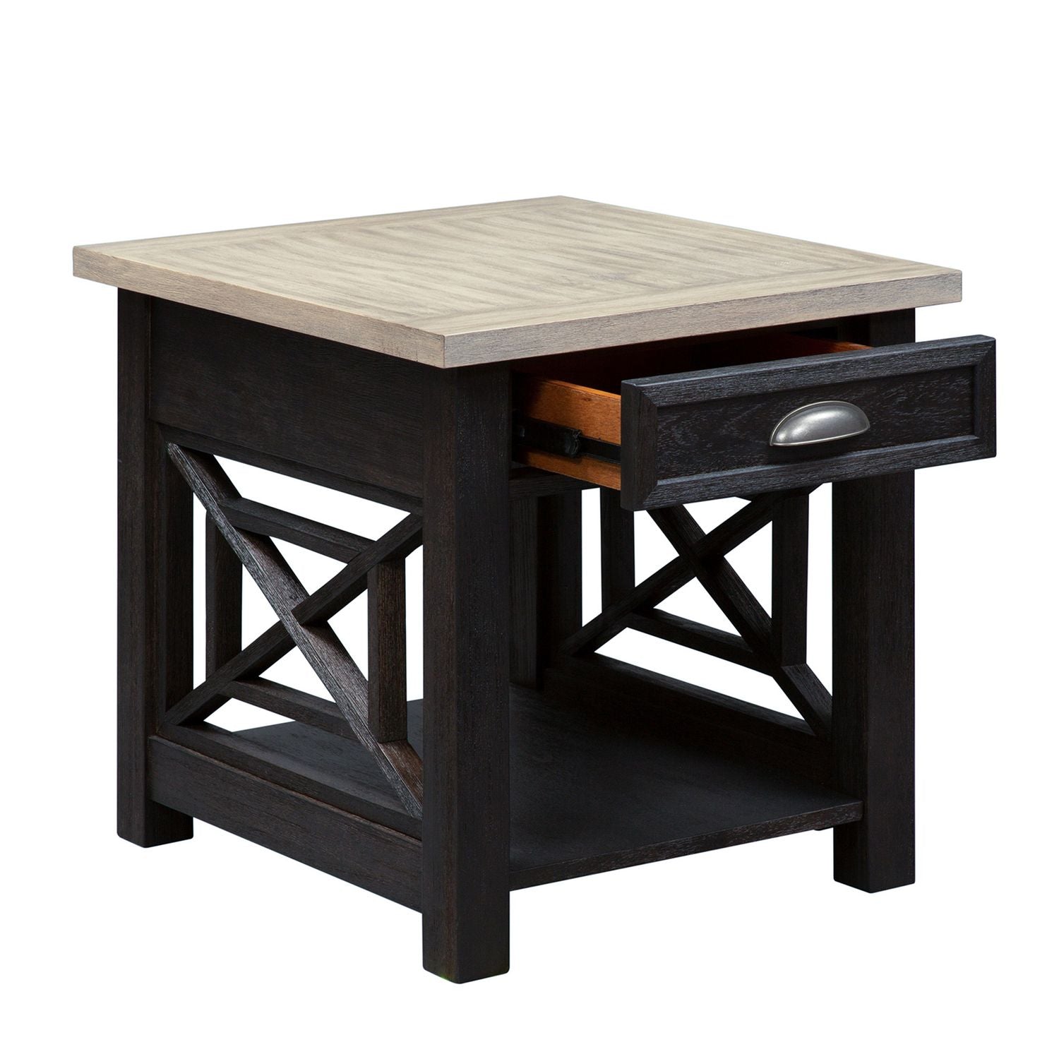 Heatherbrook Drawer End Table