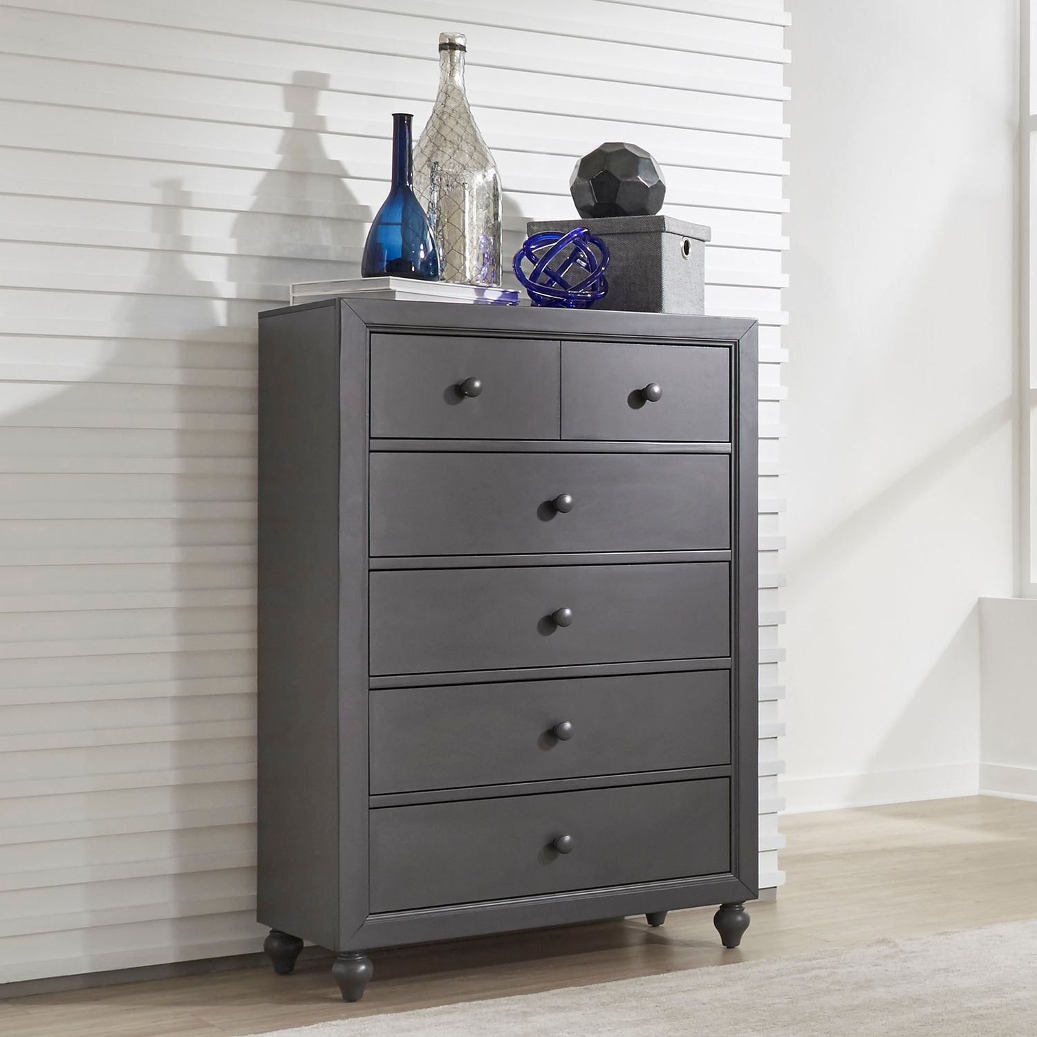 Cottage View 5 Drawer Chest