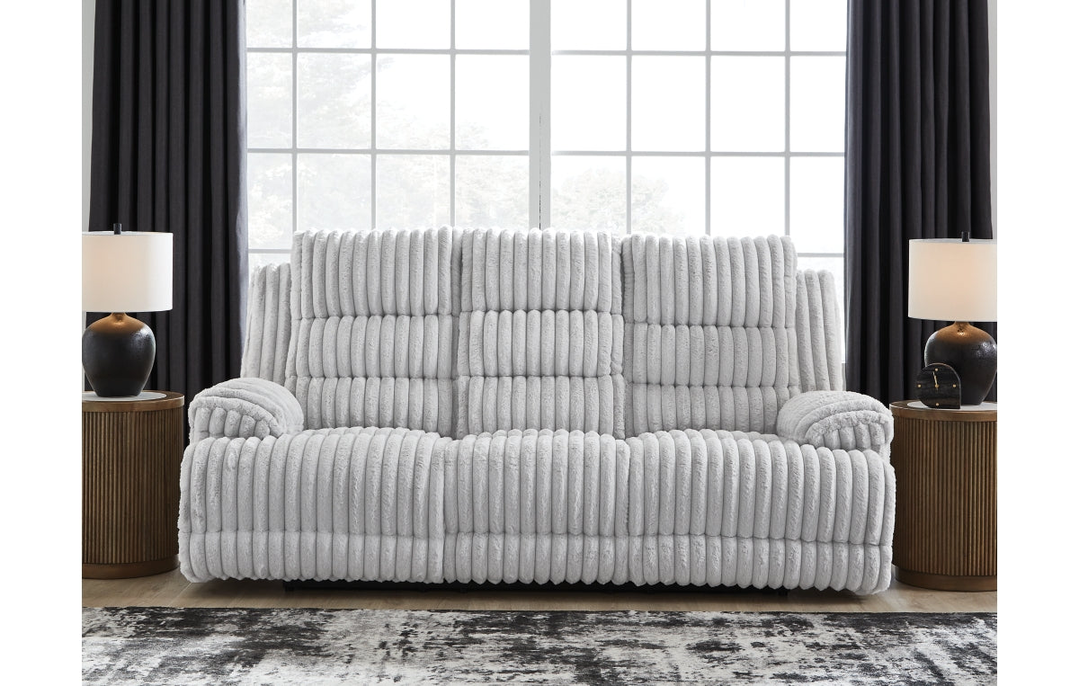 Rhines Falls Power Reclining Sofa with Drop Down Table